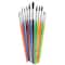 12 Packs: 12 ct. (144 total) Natural Bristle Paintbrushes by Creatology™